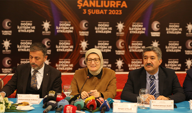 AK Partili Uygur Şanlıurfa'da STK temsilcileriyle buluştu