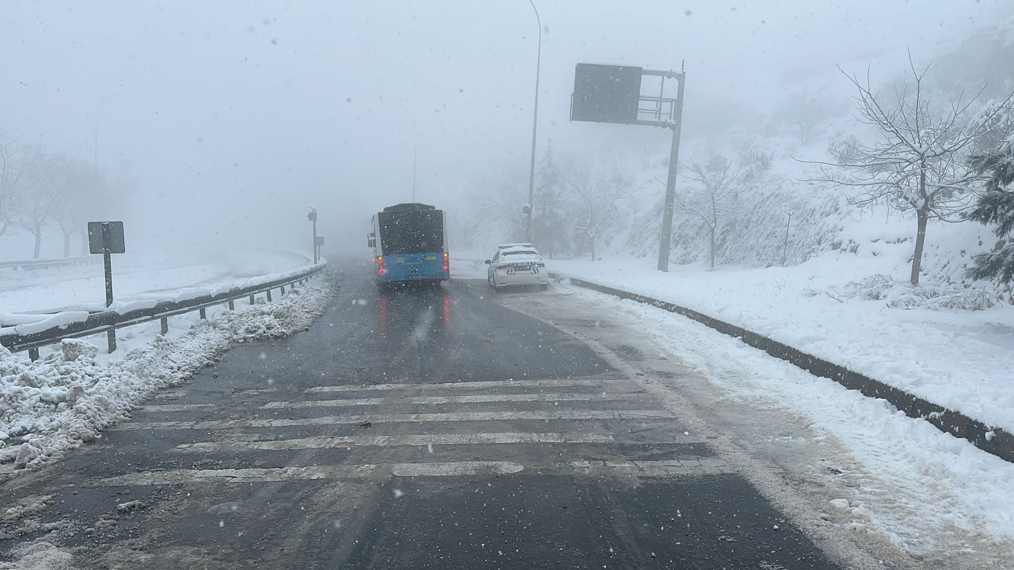 Şanlıurfa beyaza büründü