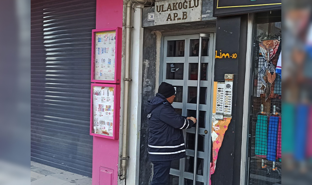 Haliliye'de ekipler hasar tespit çalışmaları için sahada