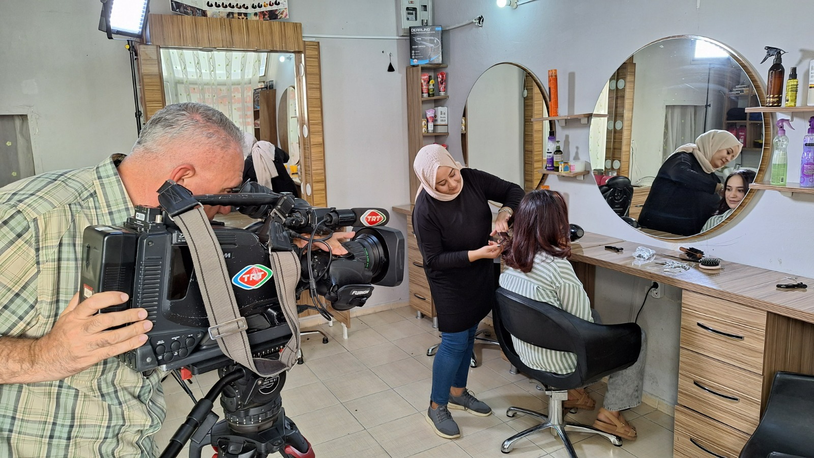 TRT Kurdi 'Benim Şehrim' ekibi Şanlıurfa'da