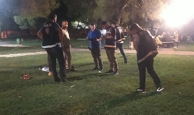 Şanlıurfa'da iki saatlik asayiş uygulaması: Aranan şahıslar, konsomatrisler, silahlar...