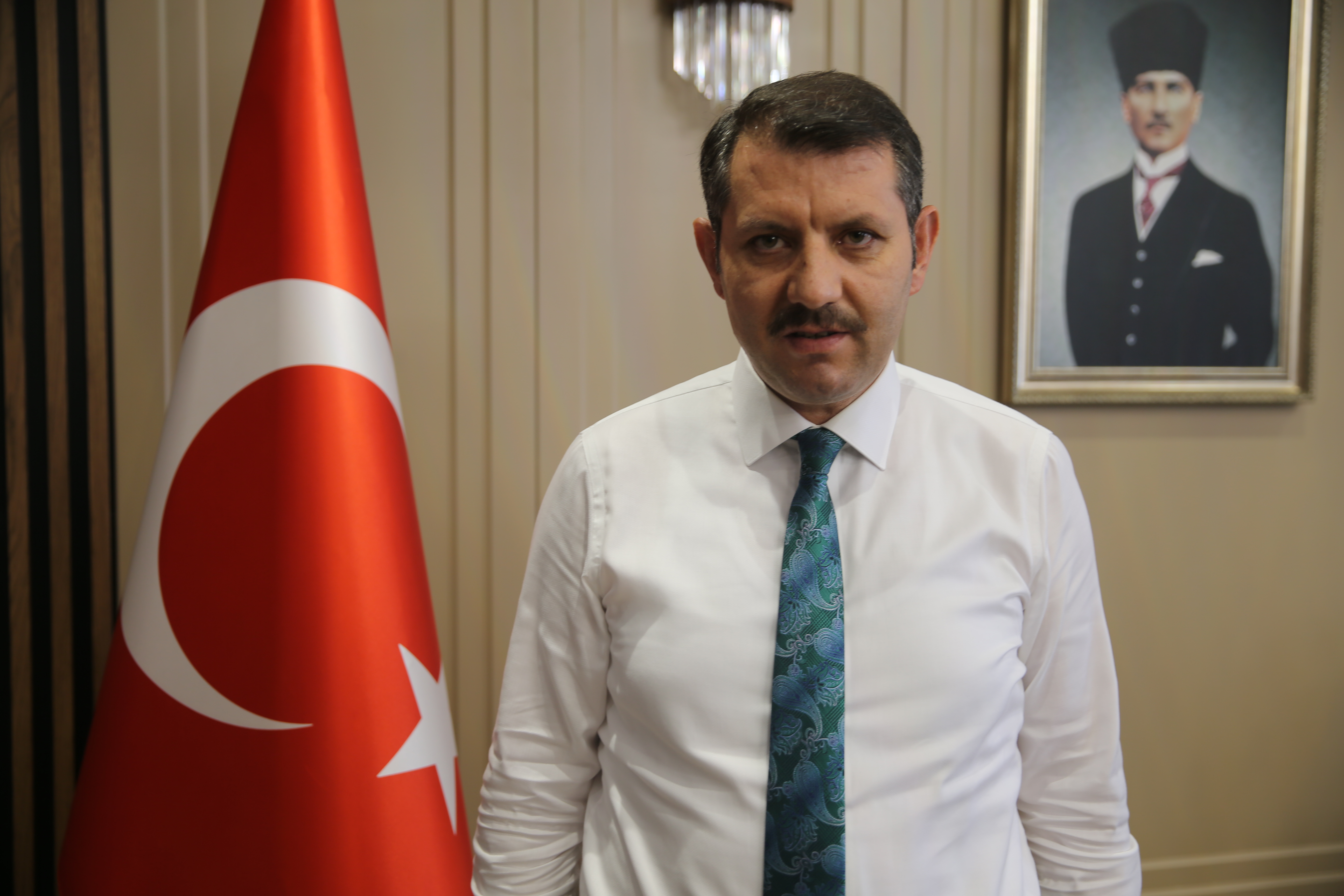 Şanlıurfa'daki deprem konutlarında çalışmalar sürüyor