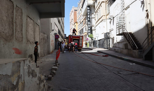 Şanlıurfa'nın göbeğinde korkutan yangın