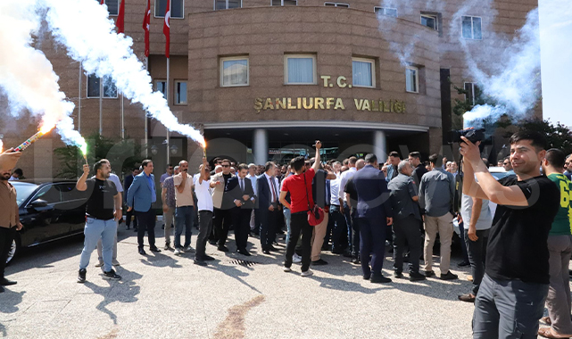 Vali Ayhan Şanlıurfa'dan böyle uğurlandı