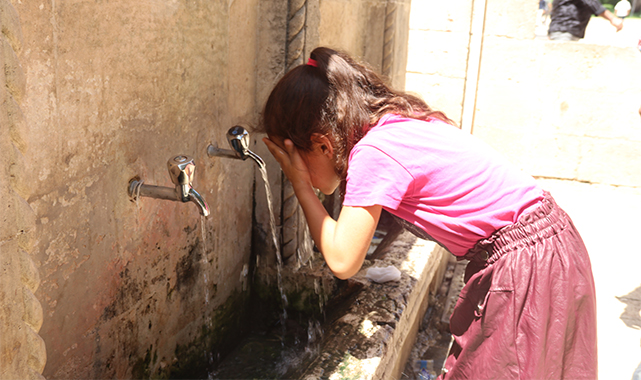 Şanlıurfa'da sıcak hava etkisini sürdürdü