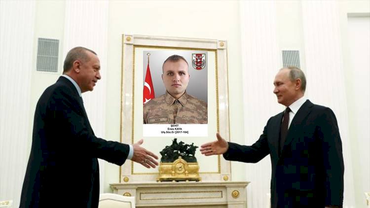 Erdoğan-Putin Görüşmesi Esnasında İdlib'ten Şehit Haberi Geldi