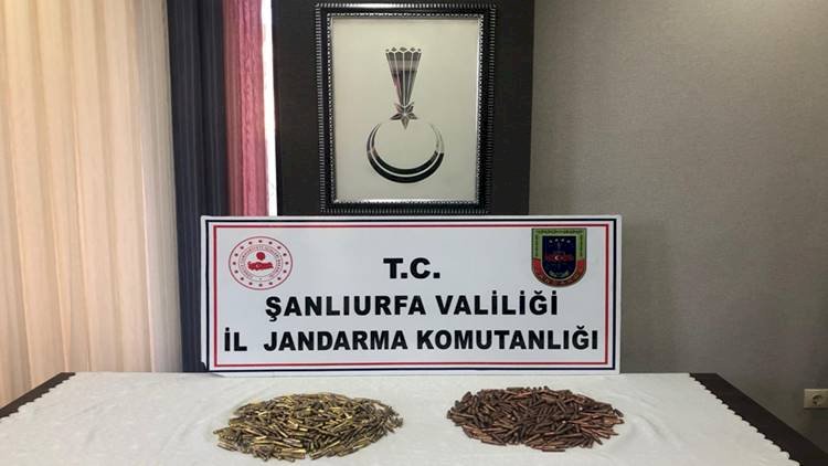 Şanlıurfa'da Uzun Namlulu Silah Mermileri Yakalandı