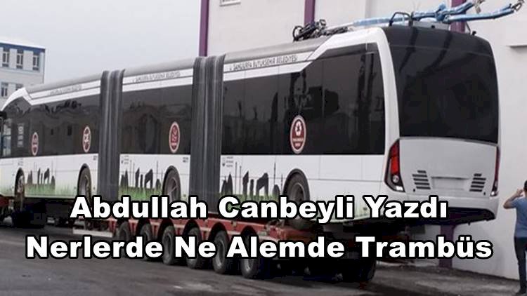 Şanlıurfalı Şair Trambüs İçin Şiir Yazdı