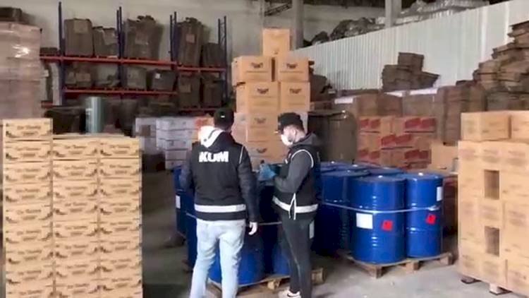 Şanlıurfa'da Sahte Alkol ve Hijyen Ürünü Operasyonu 4 Gözaltı