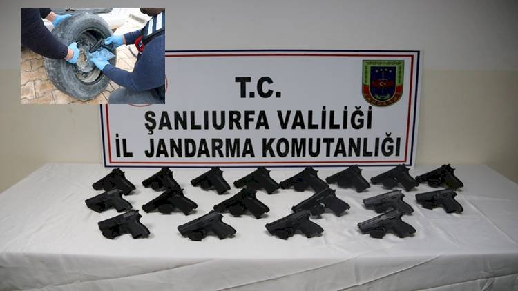 Şanlıurfa'da Silah kaçakçılarına Operasyon Çok Sayıda Silah Yakalandı
