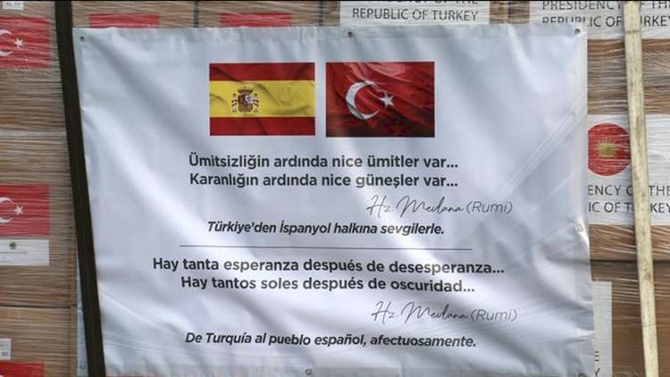 Türkiye'den İtalya ve İspanya'ya Mevlana Sözlü Tıbbi Yadım