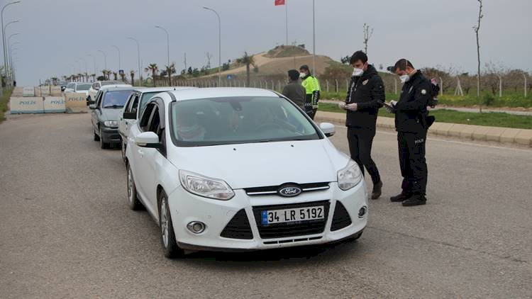 Şanlıurfa'nın Sınır İlçesinde Korona Virüs Denetimleri Yapıldı