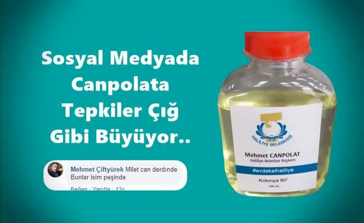 Sosyal Medyada Haliliye Belediyesine Tepki Yağdı