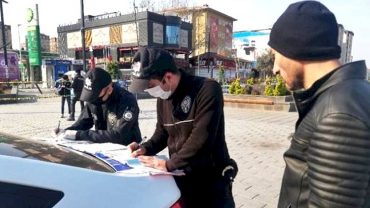 18.770 kişiye sokağa çıkma ihlalinden işlem yapıldı