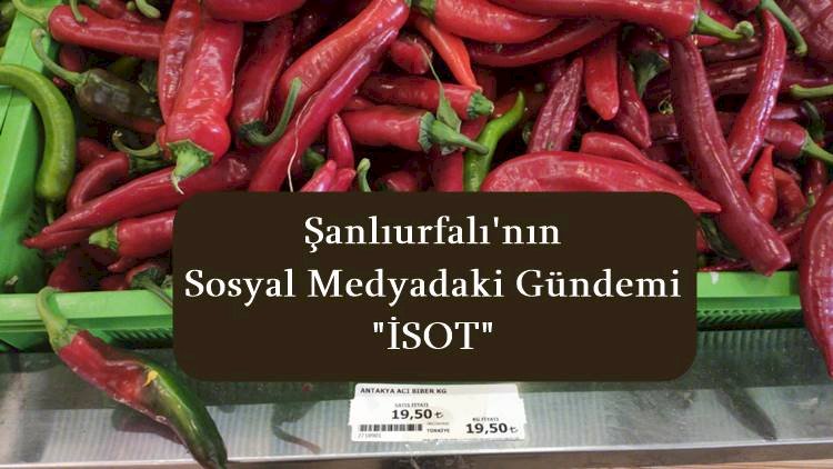 Şanlıurfa'da İsot Fiyatları 19.50 TL'yi Gördü