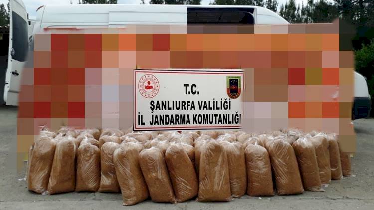 Siverek'te Emniyet Güçleri Kaçak Tütün ve Makaron Yakaladı