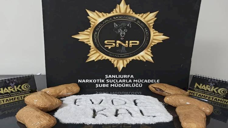 Şanlıurfa'da Bir Minibüste Uyuşturucu Yakalandı 1 Kişi Tutuklandı