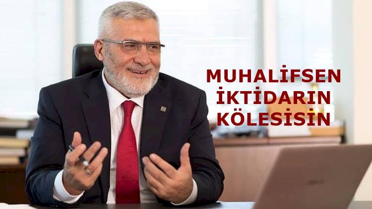 Yanmaz, İktidarı, Muhalefeti Köleleştirmeye Çalışmakla Suçladı