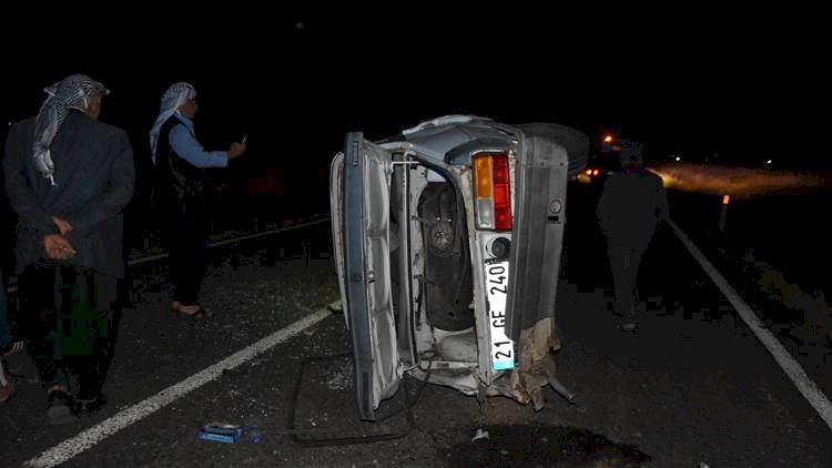 Siverek'te Otomobil Takla Attı Başka Bir Araç Kaza Yapan Otomobile Çarptı