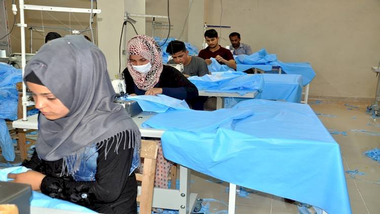 Akçakale'deki Atölyeler Koronavirüs Krizini Fırsata Çevirdi