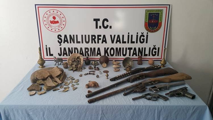 Şanlıurfa'da Tarihi Eser Kaçakçılarına Operasyon 1 Gözaltı