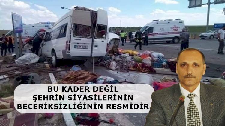 Dağ, Bu Ölümler Kader Değil Beceriksiz Siyasilerin Ürünü
