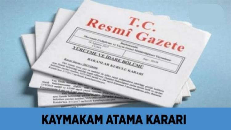 Şanlıurfa'ya Atanan Kaymakam ve Mülki İdare Amirleri