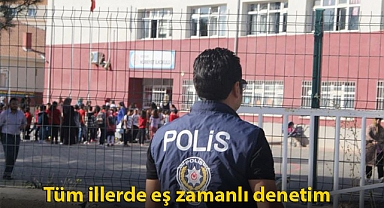 81 ilde okul çevrelerinde denetim: 2 binden fazla aranan şahıs yakalandı