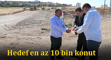Canpolat açıkladı: Hedef en az 10 bin konut