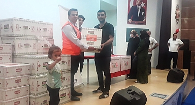 Şanlıurfa’da et paketleri dağıtıldı