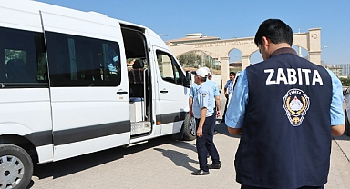 Şanlıurfa'da öğrenci servislerinde denetim