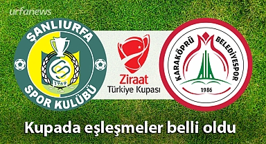 Şanlıurfaspor'un kupadaki rakibi belli oldu