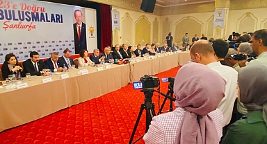 Bakan Kirişçi Şanlıurfa'da