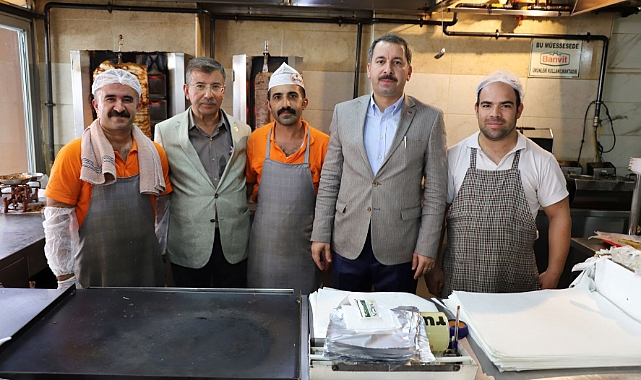 Cevheri ve Baydilli esnafla buluştu