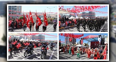 Cumhuriyet Bayramı Şanlıurfa'da böyle kutlandı