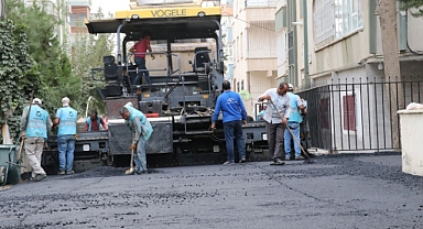 Haliliye'de asfalt çalışması sürüyor