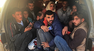 Şanlıurfa'da 18 kaçak göçmen yakalandı