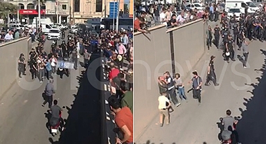 Şanlıurfa'da yürüyüş düzenleyen HDP'li gruba polis müdahalesi
