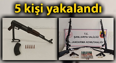 Şanlıurfa'nın iki ilçesinde operasyon