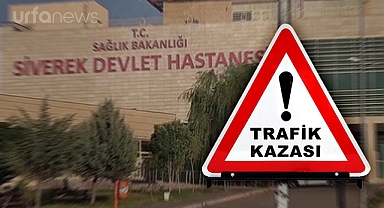 Siverek'te otomobil şarampole devrildi: İki kişi yaralandı