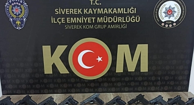 Siverek'te silah kaçakçılarına yönelik operasyon!