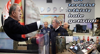 Bakan Akar'dan Pençe-Kılıç Harekatı'na ilişkin açıklama