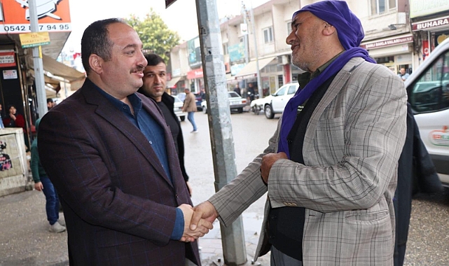 Başkan Ekinci esnafı ziyaret etti