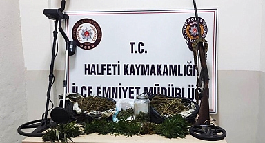 Bir uyuşturucu operasyonu da Halfeti'de: Gözaltılar var