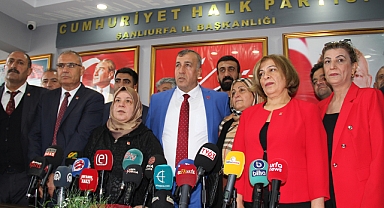 CHP Şanlıurfa il başkanlığına atanan kayyum heyeti görevi devraldı