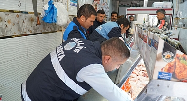 Haliliye'de kasaplar denetlendi!