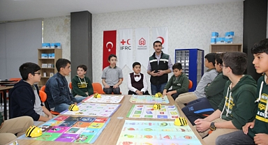 Karaköprü'de çocuklar uzay ve bilimle tanışıyor