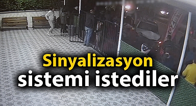 Şanlıurfa'da iki kişinin yaralandığı kaza güvenlik kamerasında