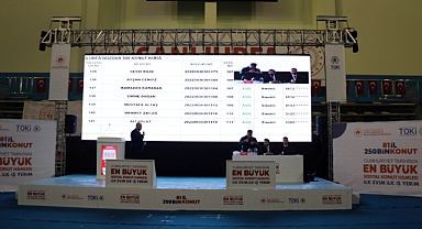 Şanlıurfa'da ilk TOKİ kuraları çekildi