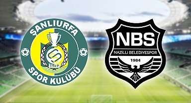 Şanlıurfaspor - Nazilli Belediyespor (MAÇ BİTTİ)